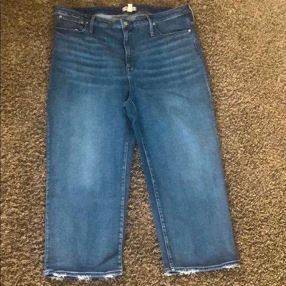 NWOT Madewell Slim-Wide Leg Jeans - Picture 1 of 3